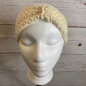 💫Cream Knit Crochet Turban Head/Ear Warmer